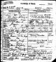 Death Certificate (front): Joseph Mintz