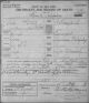 Death Certificate (front): Frank Palefsky
