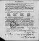 Death Certificate (back): Erna Posner