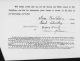 Marriage Certificate (back): Sarah Palewsky & Samuel Kalstein